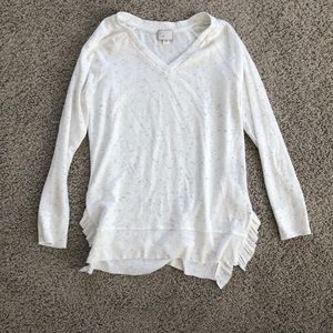 Anthropologie cream sweater
